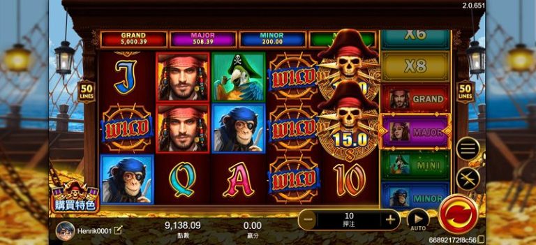 XIN海盜王老虎機評測｜玩家實測玩法、爆擊機制與高額彩金全攻略
